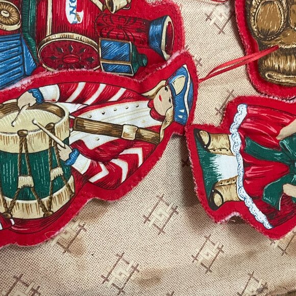 Handmade Felt Ornaments Set of 7 - Picture 9 of 11